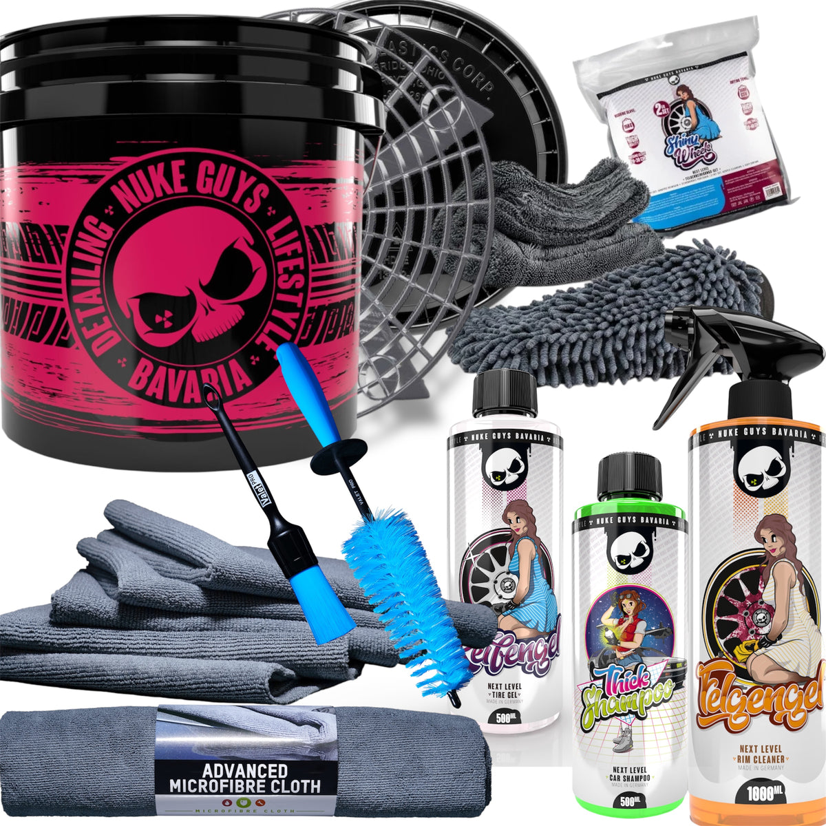 Autocleanhaus Felgen- und Reifen-Set