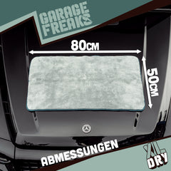 Garage Freaks - XL DRY - Trockentuch 50x80cm, 1200 GSM