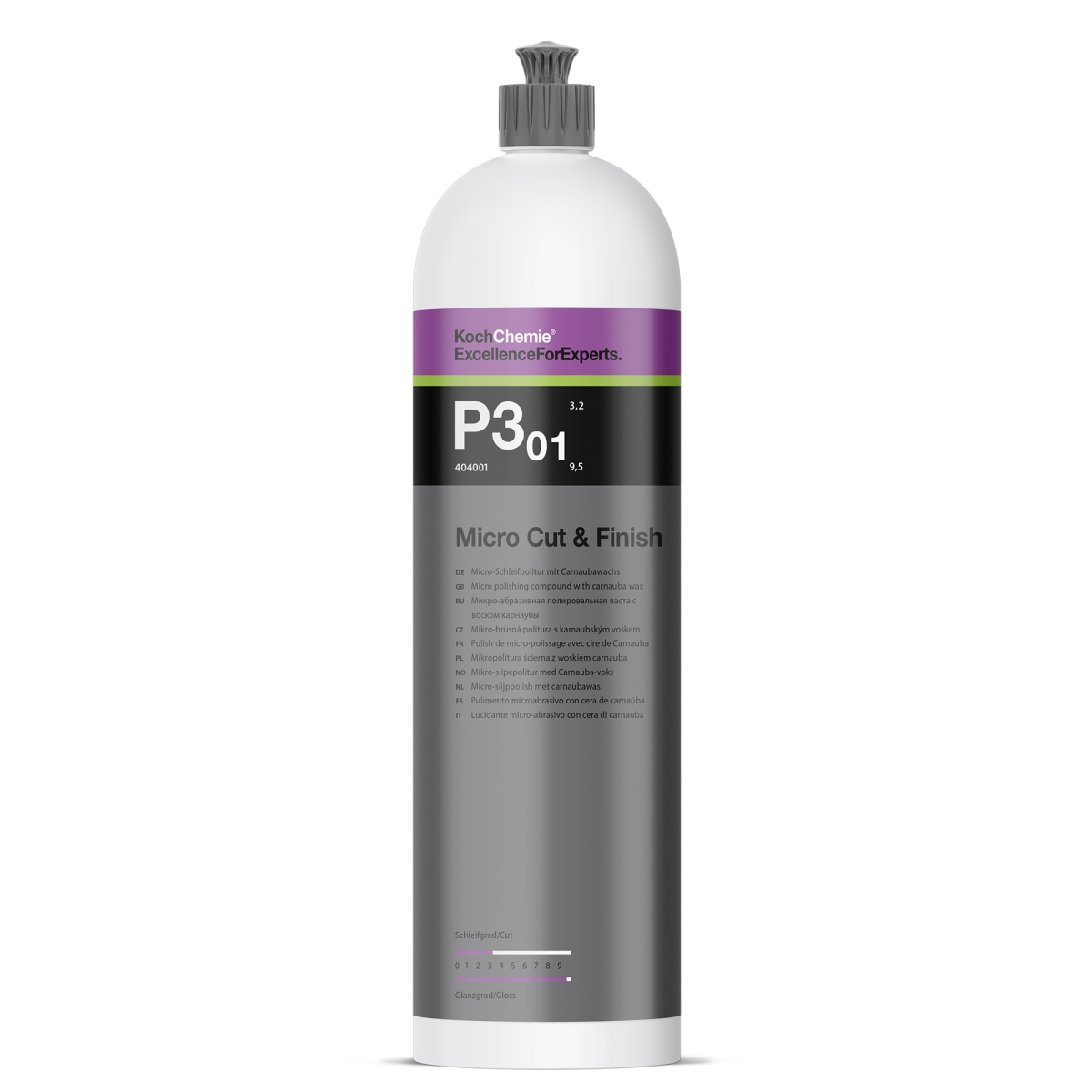 Koch Chemie Micro Cut & Finish P3.01 Politur mit Carnaubawachs 1L - Autocleanhaus