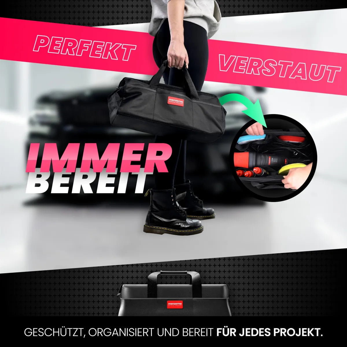 Menzerna MZ-XR Poliermaschine 15mm - Autocleanhaus