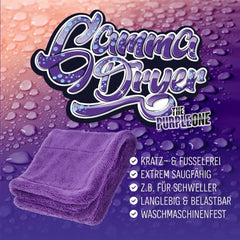 Nuke Guys Gamma Dryer - Mikrofaser Trockentuch - 1400 GSM - Lila