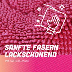 Nuke Guys Gamma Dryer - Mikrofaser Trockentuch - 1400 GSM - Pink