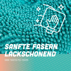 Nuke Guys Gamma Dryer - Mikrofaser Trockentuch - 1400 GSM - Mint