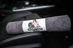 Nuke Guys - Asphaltliebe 5er Pack Allzweck Mikrofasertuch, grau, 40x40cm, 380 GSM