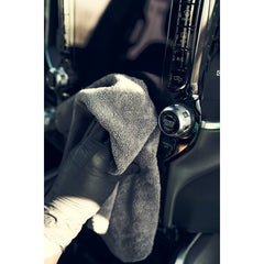 Nuke Guys - Asphaltliebe 5er Pack Allzweck Mikrofasertuch, grau, 40x40cm, 380 GSM