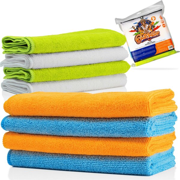 Nuke Guys - Octofiber - Mikrofaser Allrounder - 320 GSM, 40x40cm - verpackt - 8er Pack - Autocleanhaus