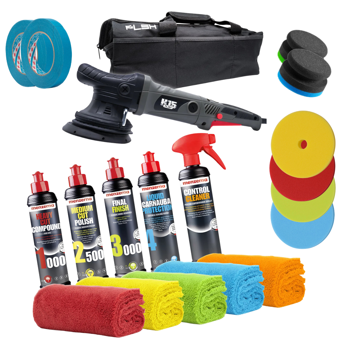 Ultimatives Poliermaschinenset 2.0
