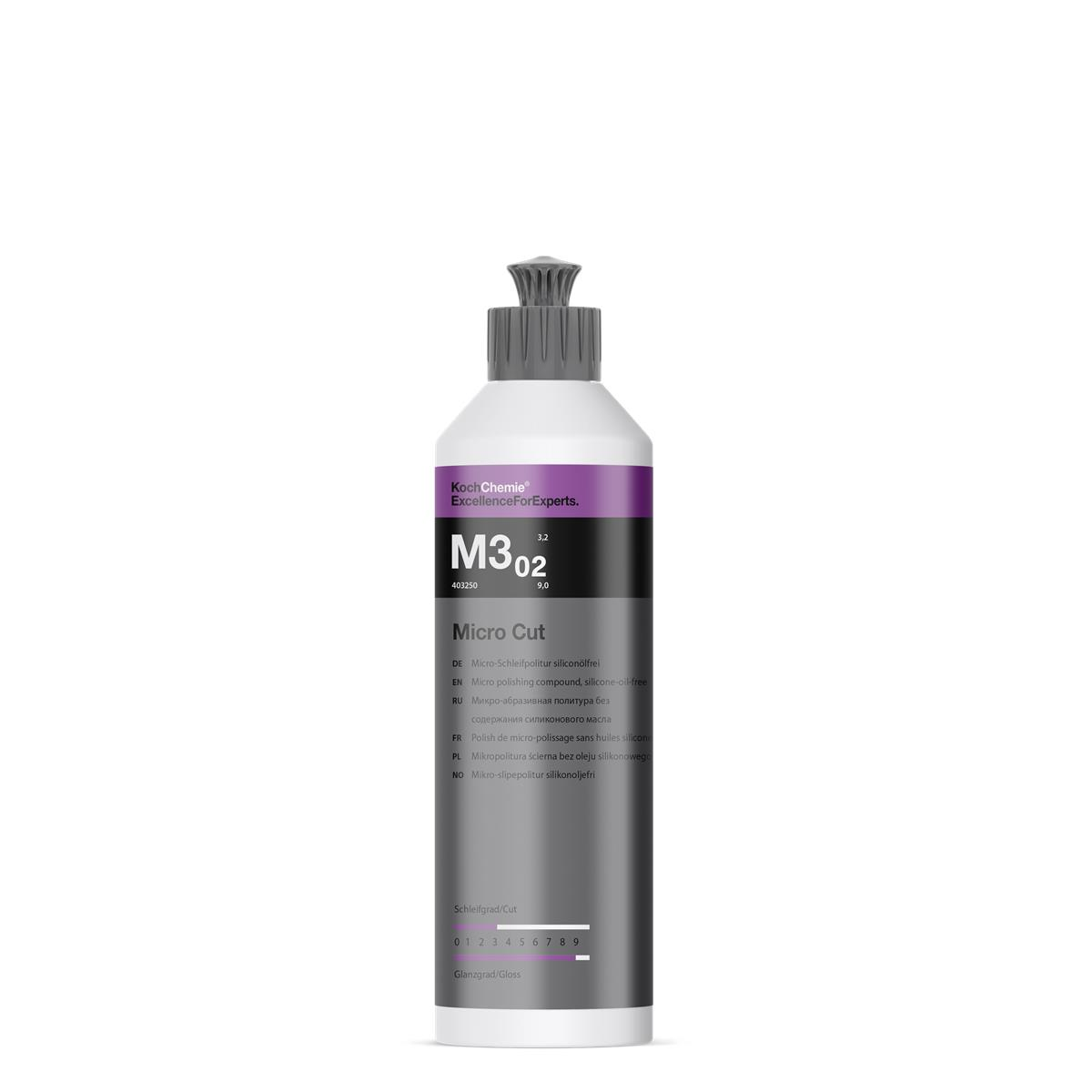 Koch Chemie Micro Cut M3.02 Politur (siliconölfrei) 250ml - Autocleanhaus 