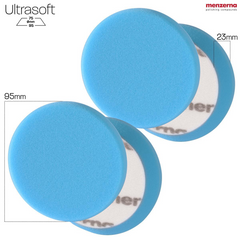 Menzerna Wax Foam Pad PREMIUM - 95 mm/3,5" - blau - 2 Stück - Autocleanhaus 