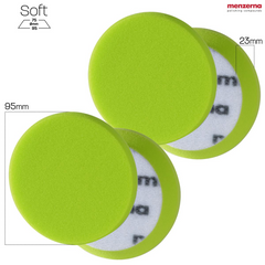 Menzerna Soft Cut Foam Pad PREMIUM - 95 mm/3,5" - grün - 2 Stück - Autocleanhaus 