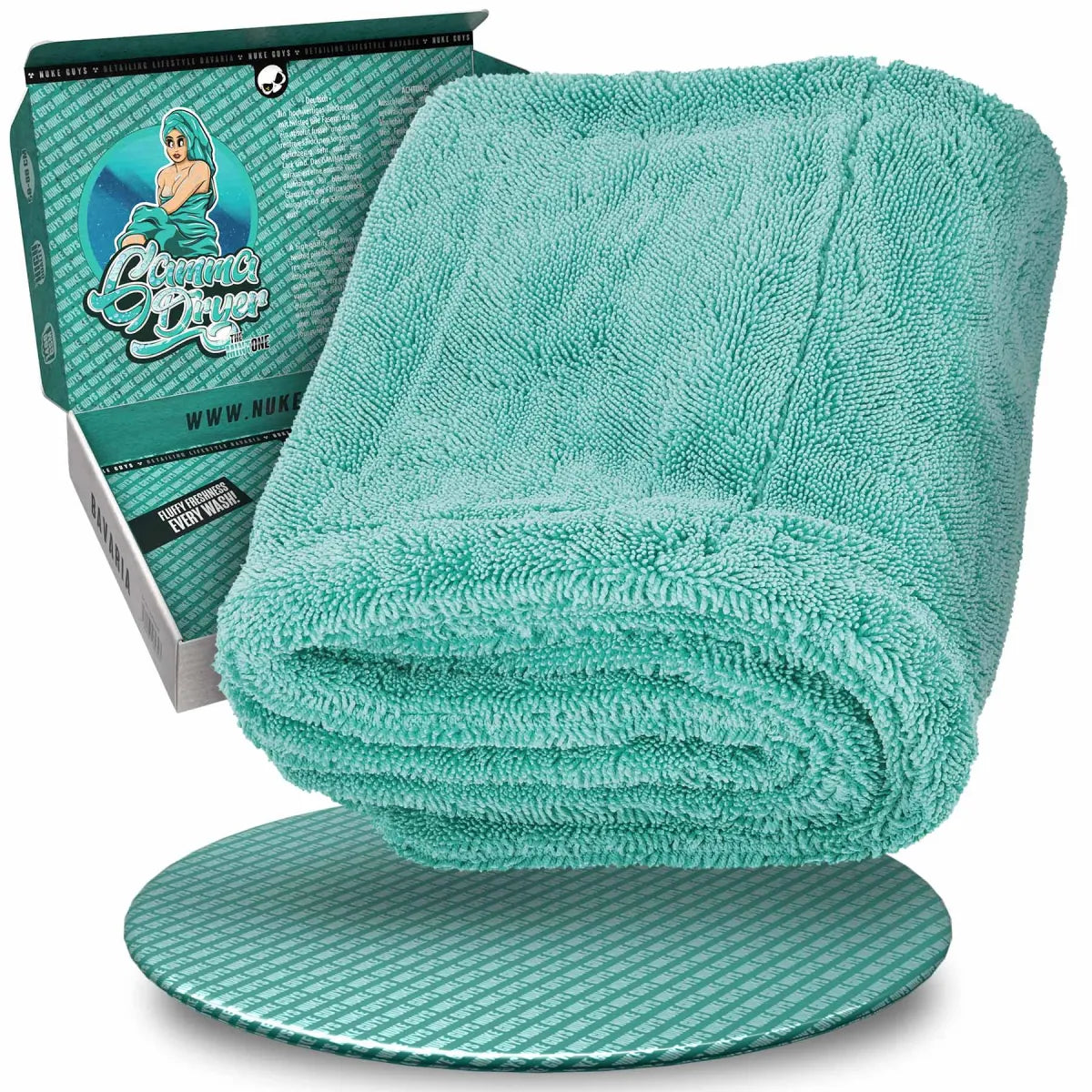 Nuke Guys Gamma Dryer - Mikrofaser Trockentuch - 1400 GSM - Mint