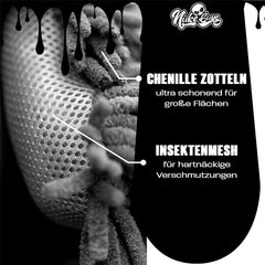 Nuke Guys - 2 Way Wonder - Chenill - Insektennetz Strap On Waschschwamm